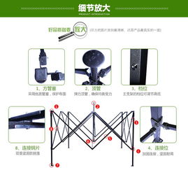廠家直銷3×3戶外廣告展覽帳篷 品牌曝光的移動王牌，靈活定制滿足全方位需求
